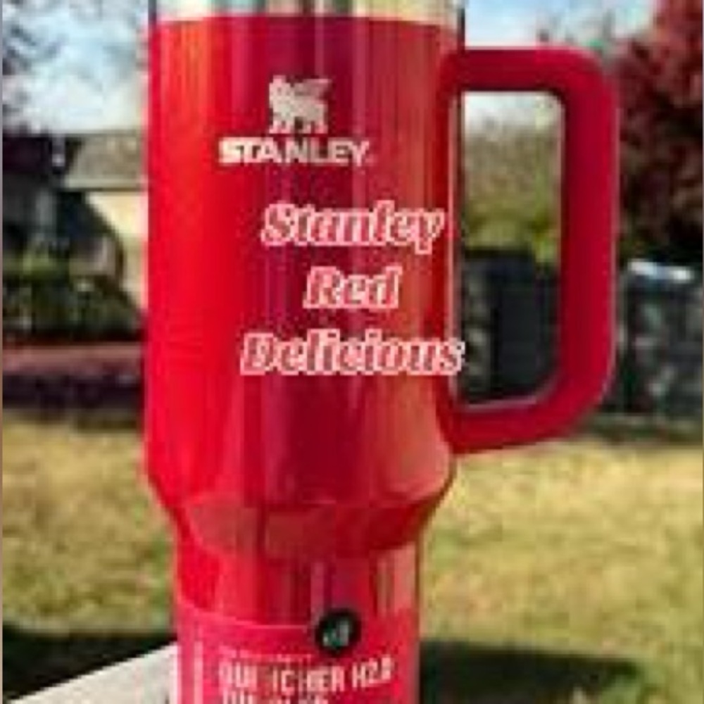 New in box - Stainless Steel H2.0 FlowState Quencher Tumbler Red Delicious